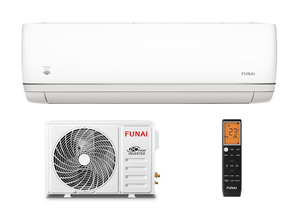 FUNAI RAC-I-KD25HP.D03 KADZOKU Inverter W-Fi