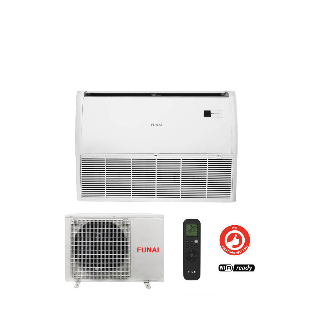 FUNAI LAC-DR55HP.F01/S/LAC-DR55HP.01/U DRAGON напольно-потолочного типа