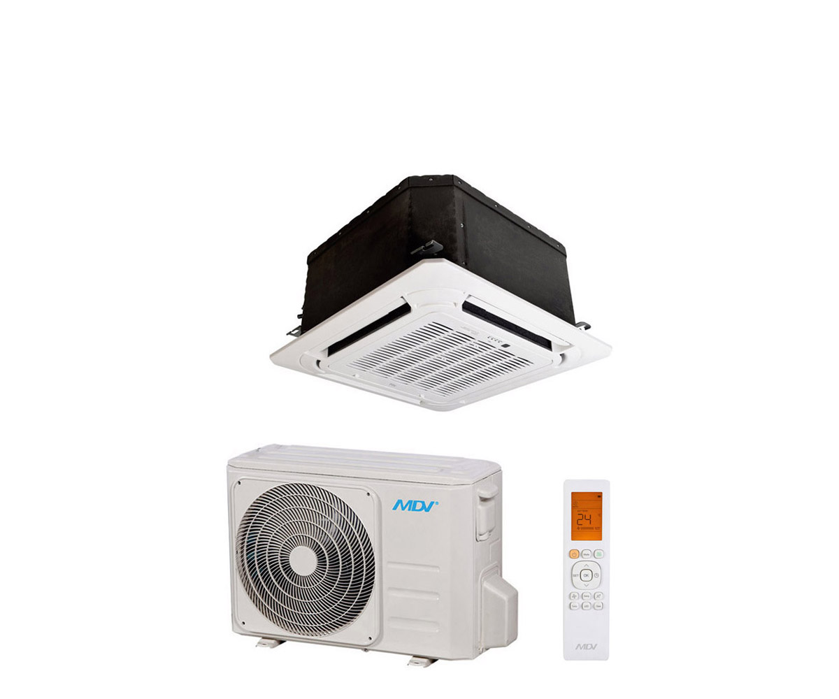 MDV MDCA4-12HRFN8/T-MBQ4-03E/MDOU-12HFN8 ERP DC-Inverter кассетного типа