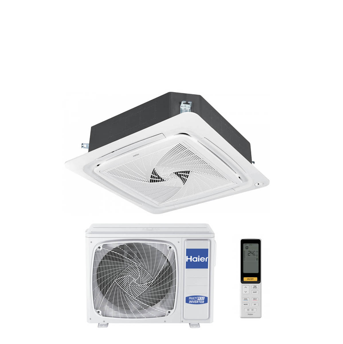 Haier AB105S1LH1FA/1U105S1LS1FA AB ECO R32 кассетного типа