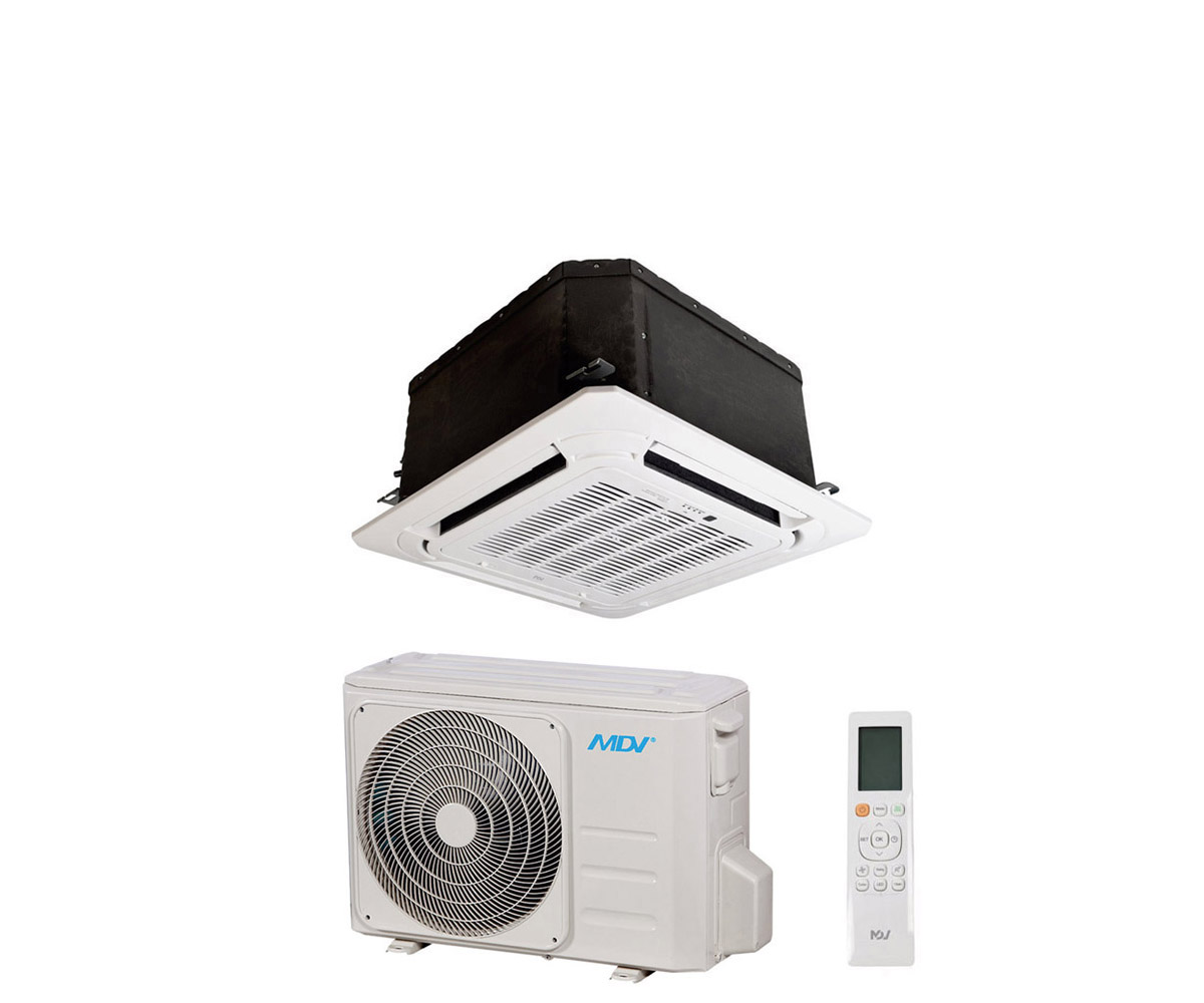 MDV MDCA4I-09HRFN8/T-MBQ4-03E/MDOAG-09HFN8 ERP DC-Inverter кассетного типа