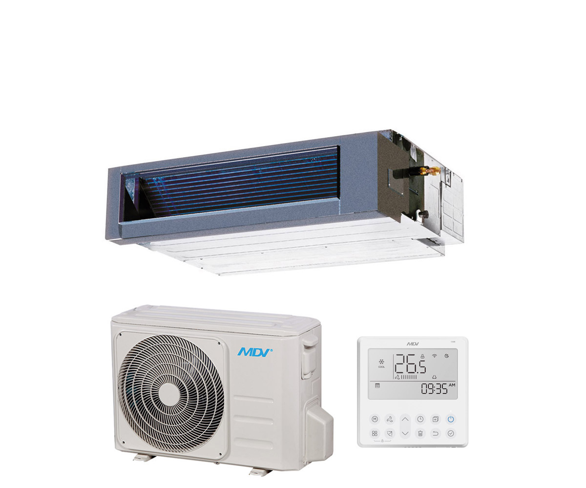 MDV MDTII-09HWFN8/MDOAG-09HFN8 ERP DC-Inverter канального типа