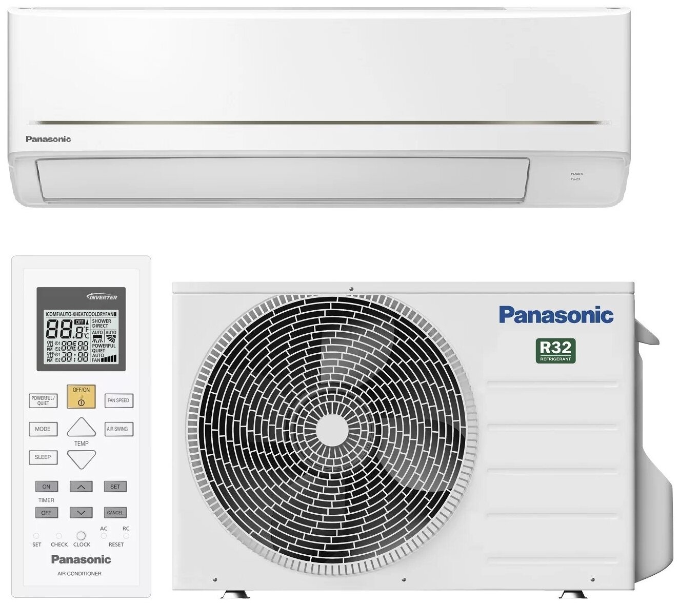 Panasonic CS-BZ25CKE/CU-BZ25CKE Basic Inverter