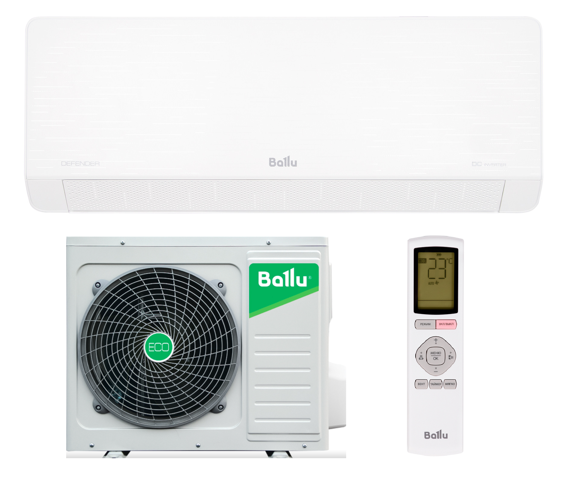BALLU BSHI-24HN8 Defender ERP DC Inverter